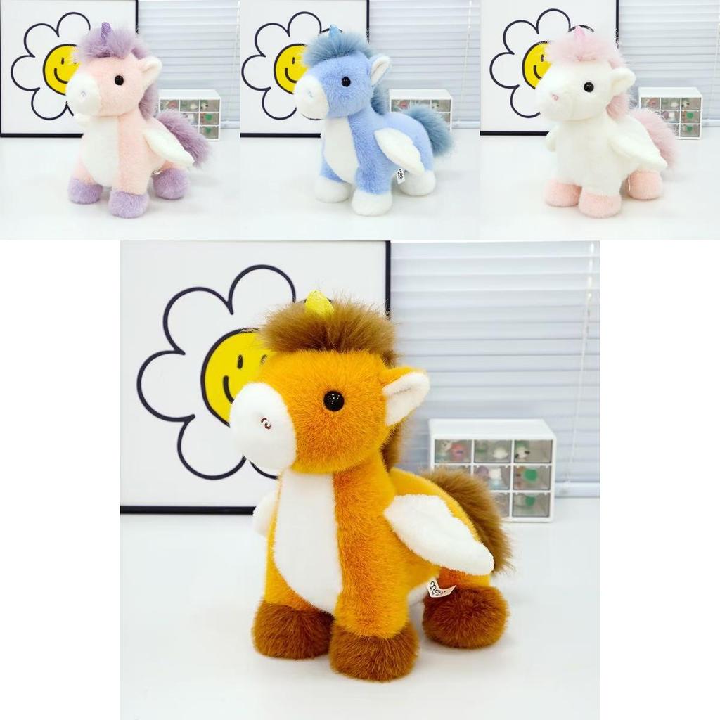 Plush Unicorn Toy For Kids Adorable Animal Cushion Gift For Children