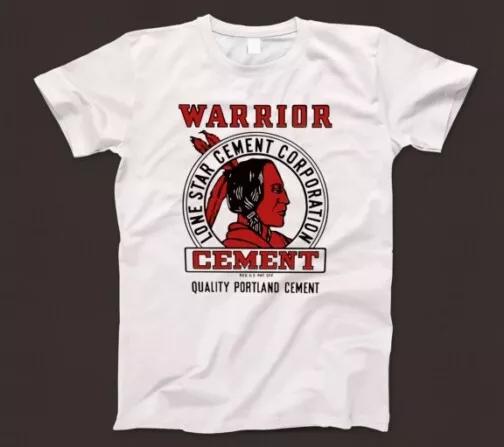 

Warrior Cement T Shirt 917 Lone Star Portland Oregon Company Native American New M