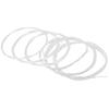 11-String Oud Strings with Rustproof Coating Clear Nylon Silver Plated Copper Alloy Wound Oud String Easy To Use