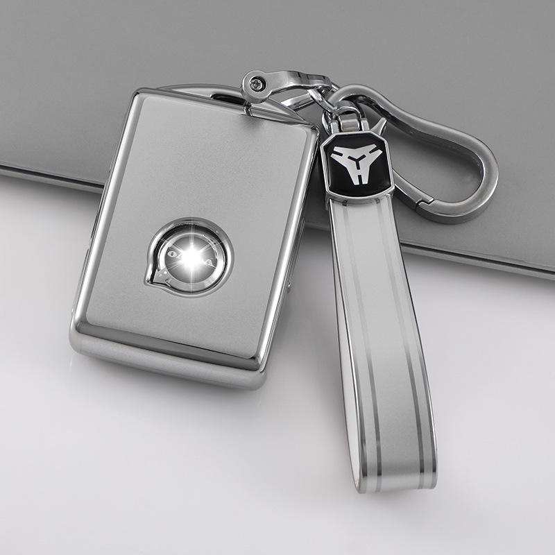 Volvo Key Case: TPU Shell for XC60, S90, S60, XC40, XC90, V60, V90 with Polestar Key Bag Buckle