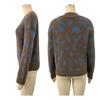 Women S Fashion Round Neck Long Sleeve Pullover Sweater Leopard Print
