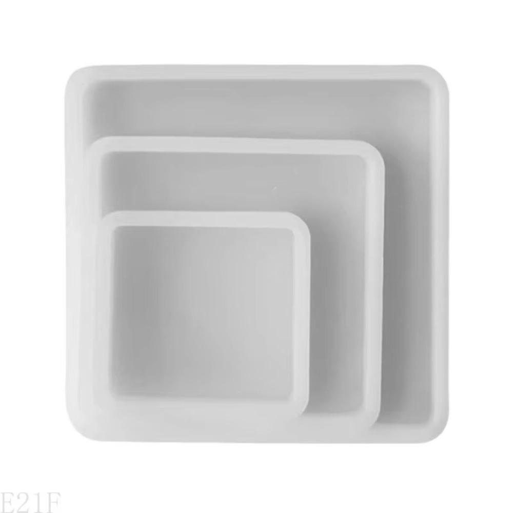 Multi-purpose Coaster Silicone Mold Flexible Cup Mat Mold Easy To Clean Plaster Mold Gift Making