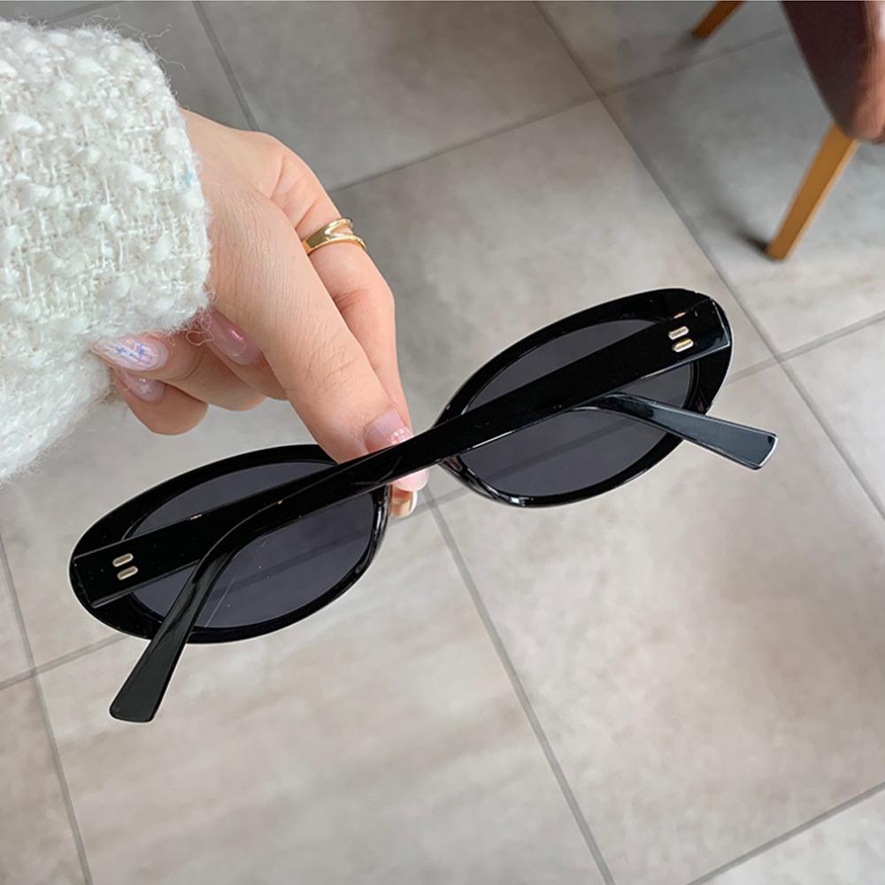 Modne Damskie Okulary Przeciwsłoneczne w Kształcie Owalnym Najnowsza Modna Stylizacja dla Pań Letnie Okulary Przeciwsłoneczne Vintage Styl Markowy Mała Oprawka Okulary do Jazdy