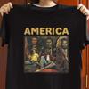 America Band Rock Band Black Shirt Short Sleeve All Sizes S To 5Xl 114.webp