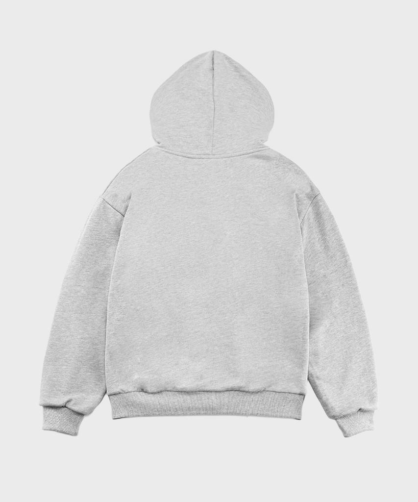 Saintpain Sp Waffle Reversible Zip-Up Hoodie Charcoal