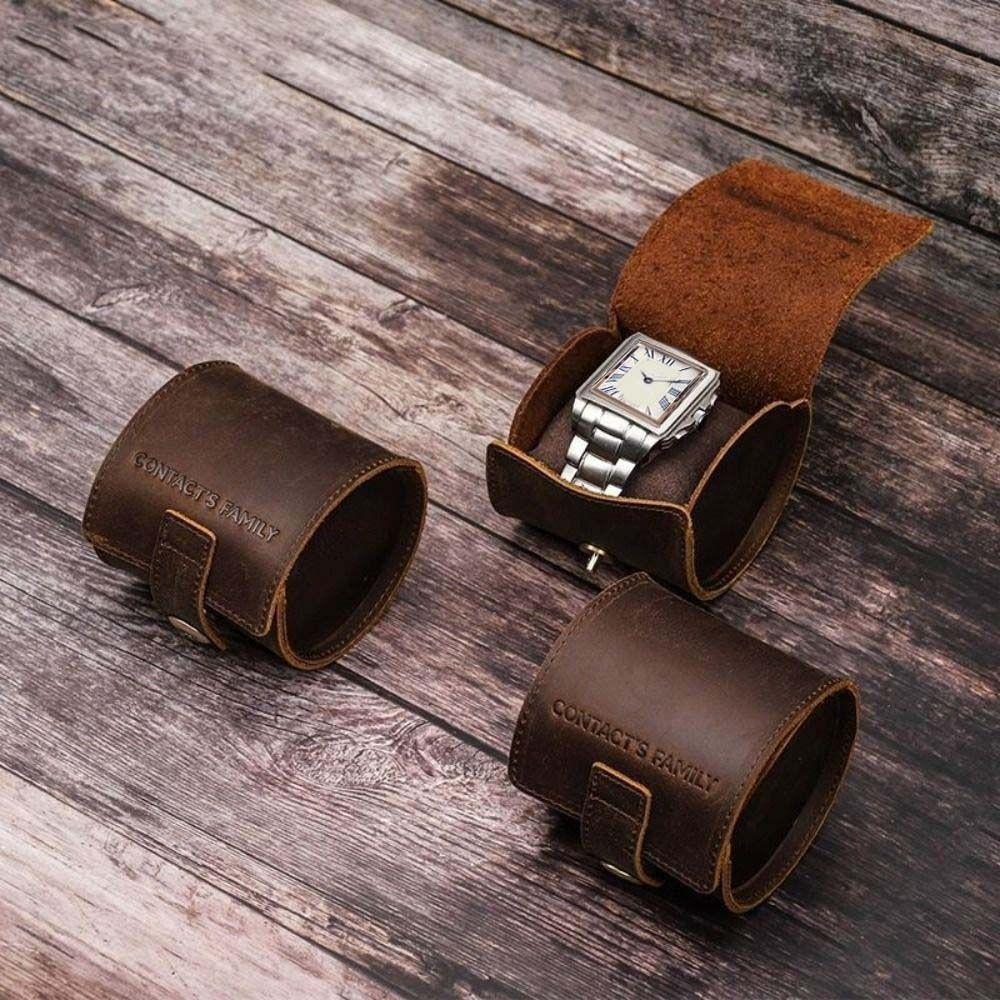 

Durable Watch Storage Case Portable Wrist Watch Display Bag Watch Organizer Watch Packaging