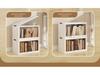 Foldable Children's No-Assembly Dustproof Bookshelf & Floor-Standing Multi-Layer Storage Rack