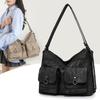 Women's Bag Large Capacity Shoulder Bag Soft Leather Tote Bag Commuter Shoulder Crossbody Bag