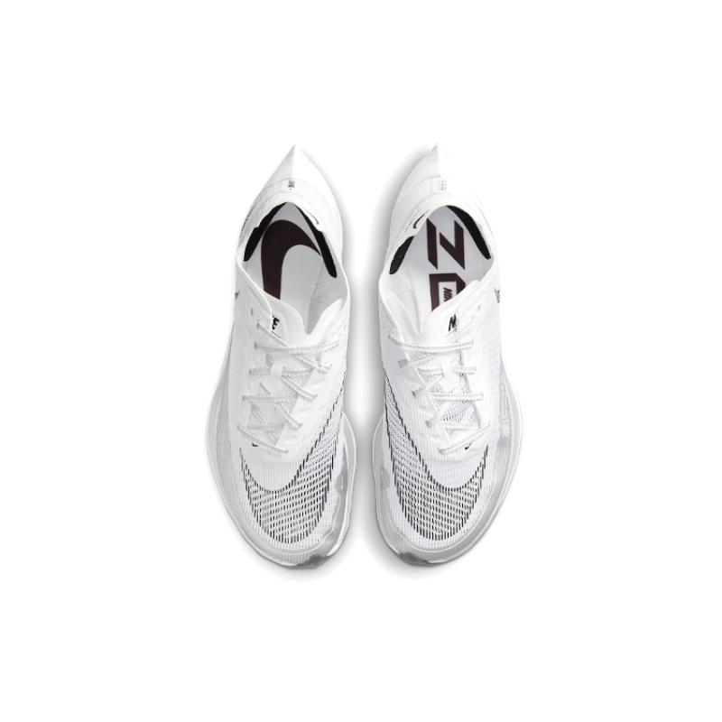 Nike ZoomX Vaporfly Next% 2 'White Metallic Silver' Women's Sneakers casual CU4123-100
