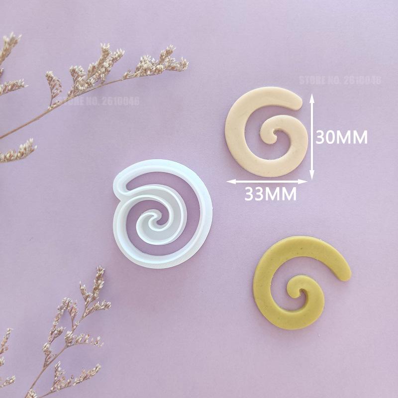 Geometry Polymer Clay Shape Cutter  Irregular Round Oval Earring Cutters Earring Mould Clay Supplies Handmade DIY Jewellery