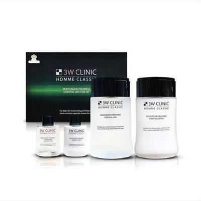 3W Clinic Homme Classic Essential Skincare 2-Piece Set