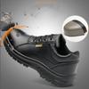 Mens All Season Indestructible Anti-slip Anti Stabbing Work Safety Shoes Smashproof Steel Toe Work Safety Boots