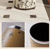 Antique Style Leather Trash Can High Quality Wastebasket Home Living Room Bedroom Trash Bin Wastebasket Home Accessories