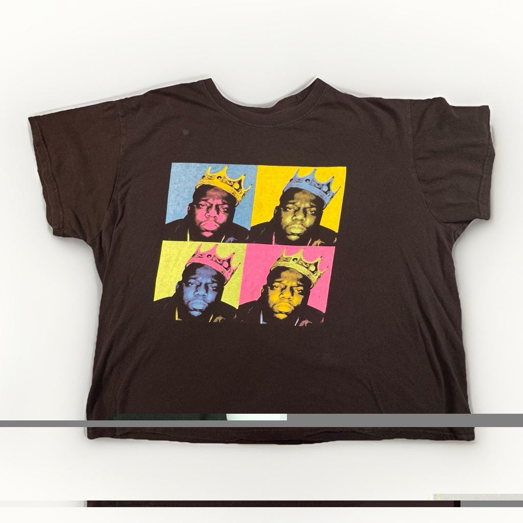 Notorious BIG Graphic T Shirt Rap Tee Biggie Smalls Pop Art Black Mens XL -192 Unisex T-Shirt