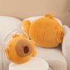 Plush Capybara Taiyaki Toy Cute Cartoon Children Holiday Gift Cuddle Doll Soft