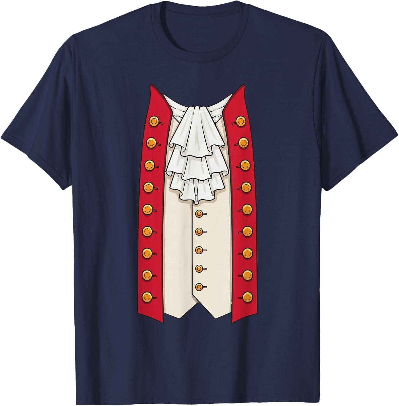 Revolutionary War 18th Century Costume T- Unisex T-Shirt S