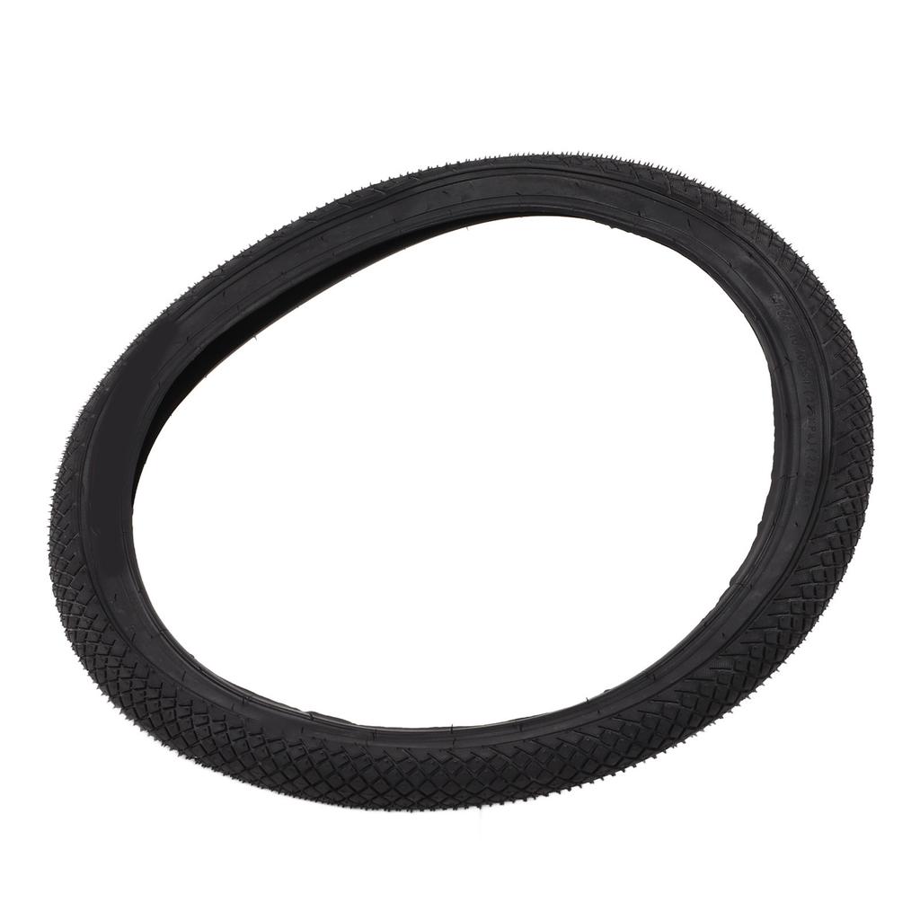 Kid Thick Non Slip Rubber Tyre Children"s Bicycle Checkered Pattern Tire Parts Accessories20x2.125