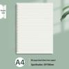 Spiral Bound A5/B5 Notebook: Lined, Grid, & Blank Pages, Ideal for Students and Planning