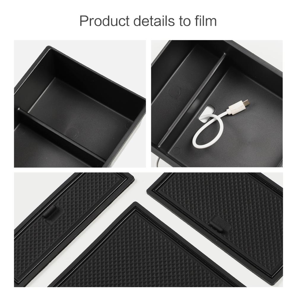 for Toyota Harrier Venza 2021 - 2023 Car Armrest Storage Box Center Console Tray Accessories Tidying