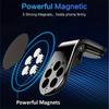 Universal L-Shaped Magnetic Phone Holder And Round Metal Plate Set, Minimalist Design, Suitable for Car Air Vent, Car Navigation Mount