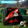 Custom Name Blanket Cincinnati-Bengals Helmet Blanket Bedding Blanket for Travel, Camping, Living Rooms, Offices, Sofas, Fan Christmas gift