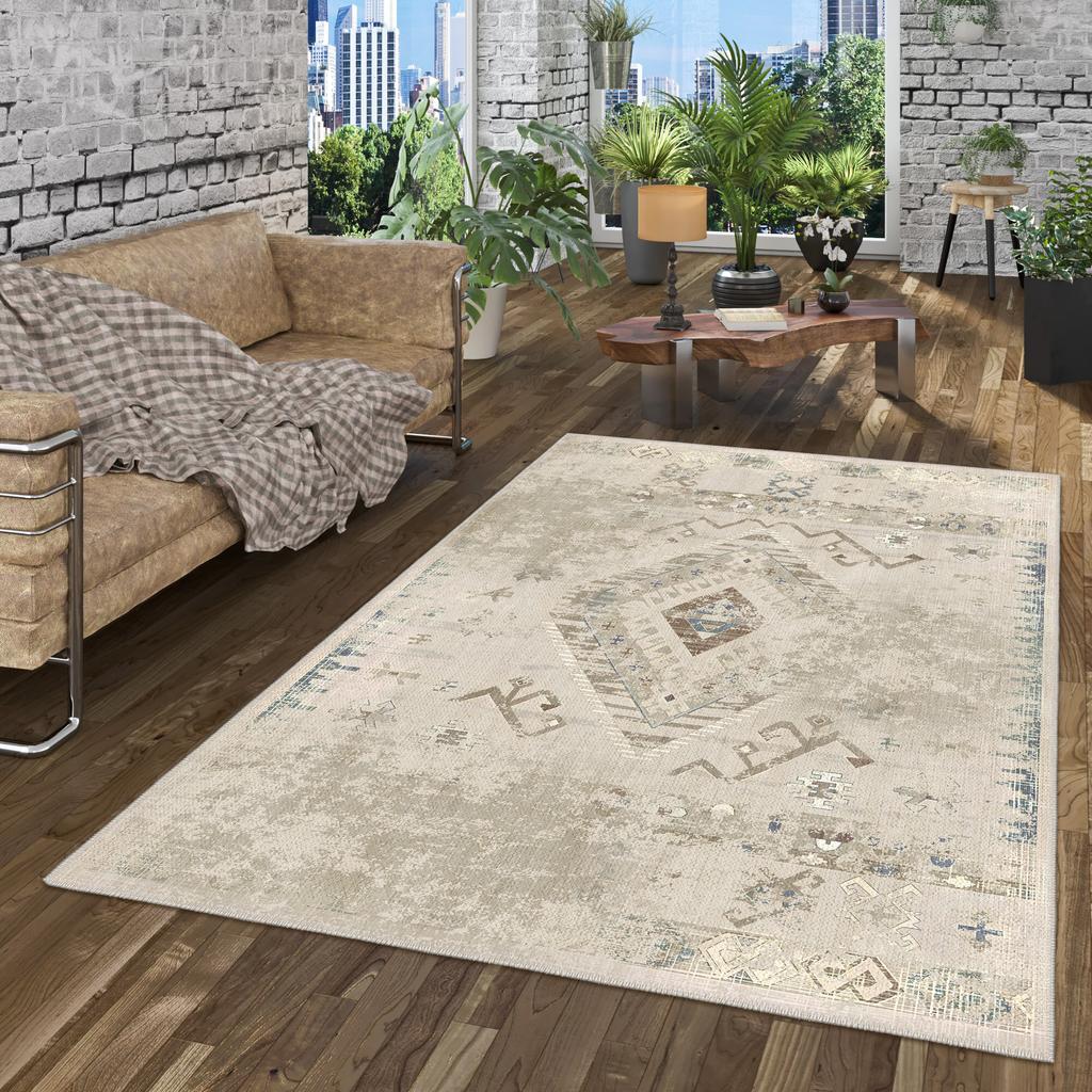 Decorative Area Rugs, Rugs For Living Room, Machine Washable Rug, Non Slip Rug
