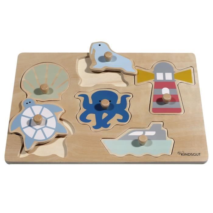 Jeu d'éveil-puzzle océan