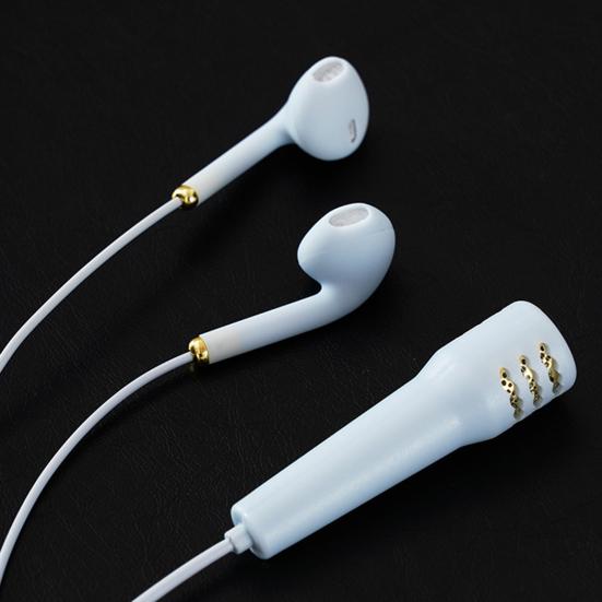 Wired Earbuds Practical Super Sound Quality 1.2m 3.5mm Mini Stylish In-ear Earphones with Microphone for Karaoke