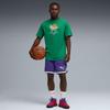 Puma JUNIOR VARSITY BASKETBALL 7'' Men's Shorts Purple 63307610 R XL