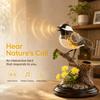 Sound Voice Control Simulation Bird Toy Induction Birdcage Sound-producing Bird  Garden Ornaments
