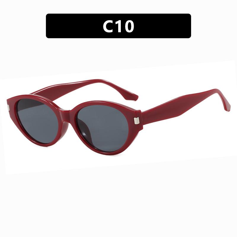 Korean version of Coco glasses cat eye sunglasses new sunglasses anti-ultraviolet Xiaohongshu sunglasses