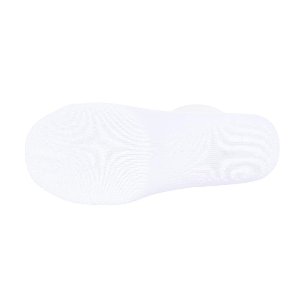 Normale Länge Fußballsocken Größen, Freizeit, Unisex, Erwachsener, Weiß, 25-27cm (P2MXB065)