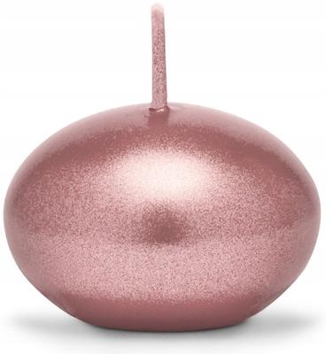 Floating Candle, Metallized, R. Gold 4Cm 1Pc.