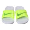 Nike Benassi Jdi Print Fluorescence Yellow Slippers Volt white CI5927-771