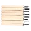8-teiliges Holzschnitzmesser-Set Holzbearbeitung DIY Handwerk Handwerkzeug für Seife Ton Gummi Kürbis