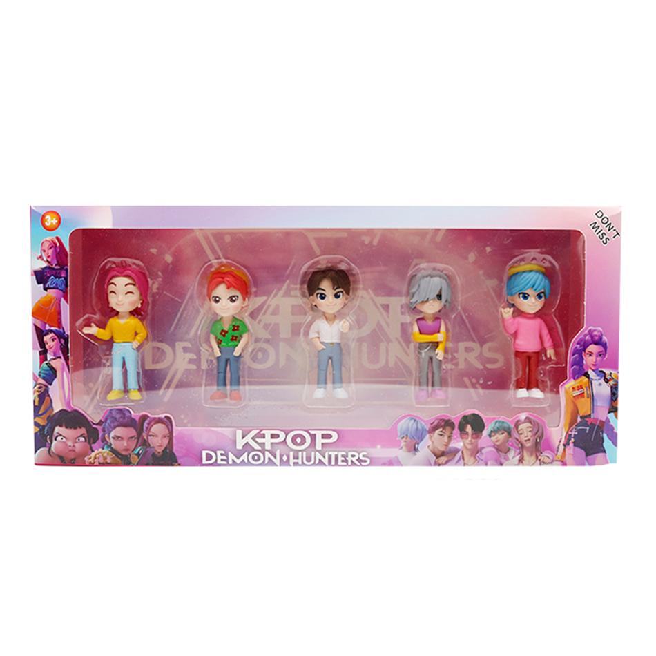 NEW Kpop Devil Hunter Rumi Zoe Mira anime polyvinyl chloride character collection desktop trinkets Childrens New Year gift