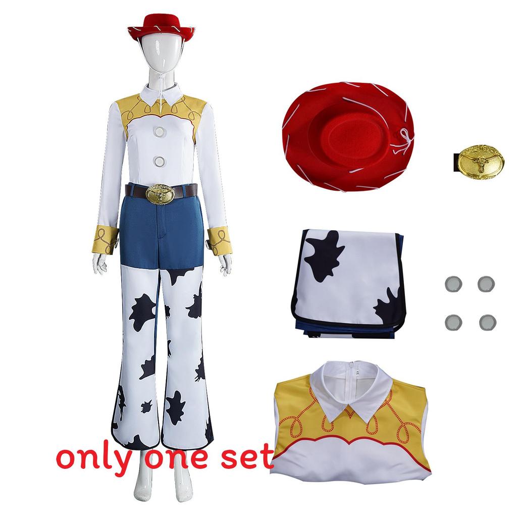 

Toy Story Jessie Cosplay Costume With Polyester Fabric For Anime Role Play Enthusiasts S