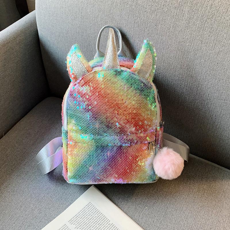 Women Small Simple Backpack Purse Sequins School Bags For Teenage Girls Backpacks Travel Bag Mochila