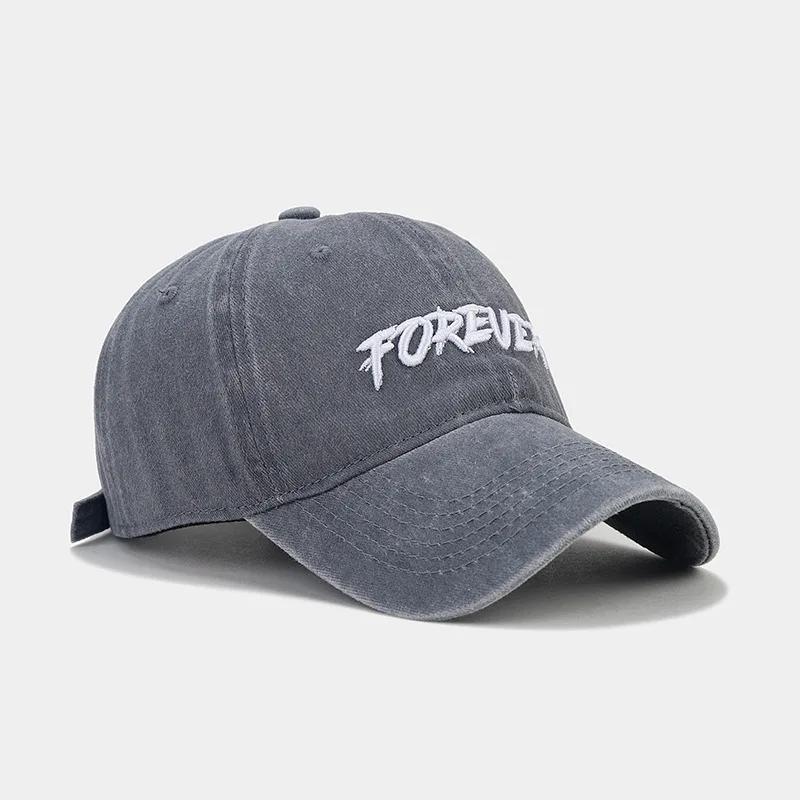LDSLYJR Four Seasons Cotton Letter Embroidery Casquette Baseball Cap Adjustable Outdoor Snapback Hats for Men and Women 228