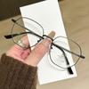 New Polygonal Metal Glasses Frame For Women Anti-blue Light Glasses  Personalized Glasses Frame Myopia Glasses Frame MH9034