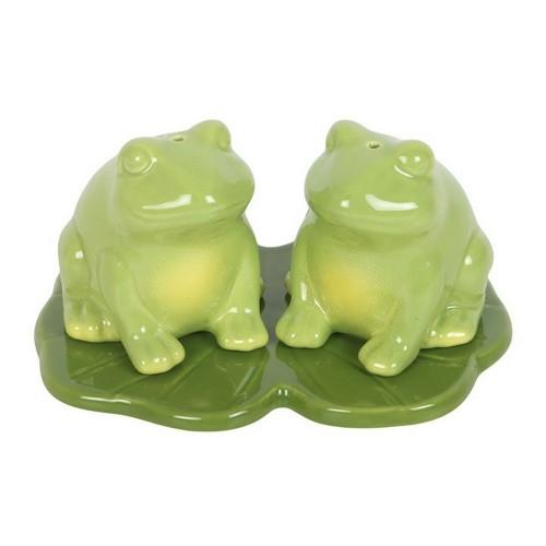 Something Different Luna Frosch Salz- und Pfefferstreuer