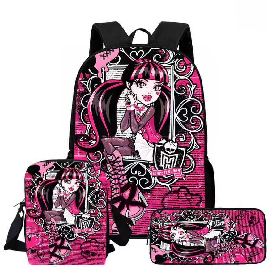 Monster High Skolas mugursoma Bērnu pamatskolas