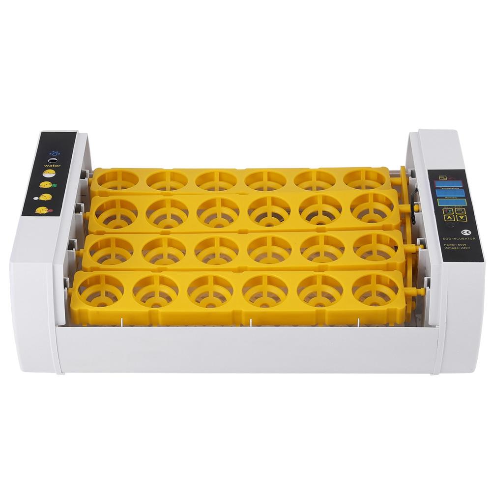 24 Eggs Incubator Temperature Control Digital Automatic Chicken Chick Hatcher
