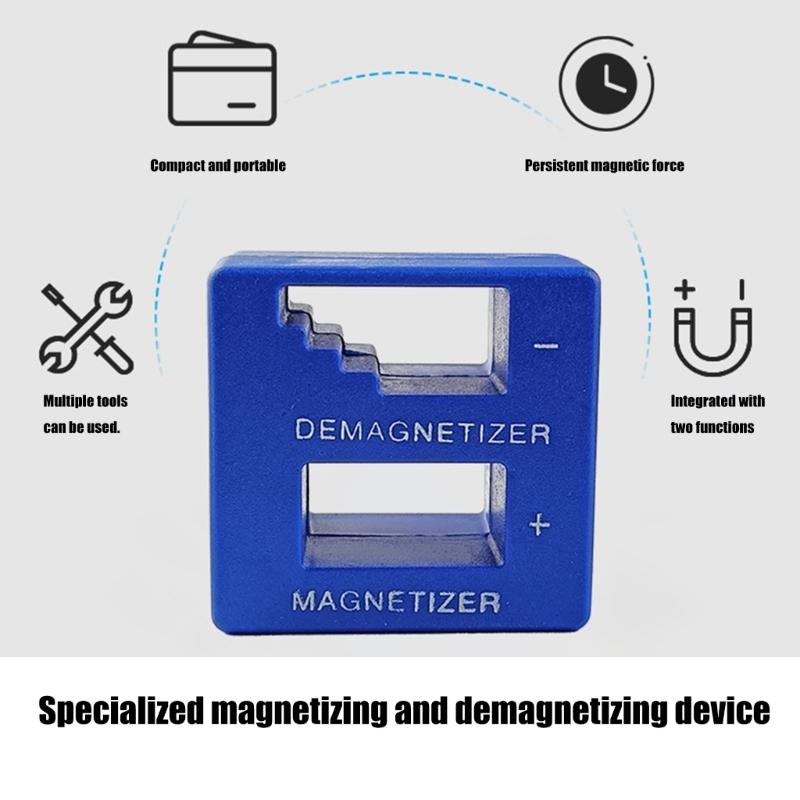 Practical Magnetizer Screwdriver Repair Tool Multifunctional Screwdriver Magnetizer Demagnetizer Accessories