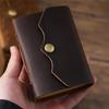 Nytt PU-skinn, håndlaget vintage retro reisejournal Dagbok Notatblokk Notisblokk Bursdagsgave Valentinsdag