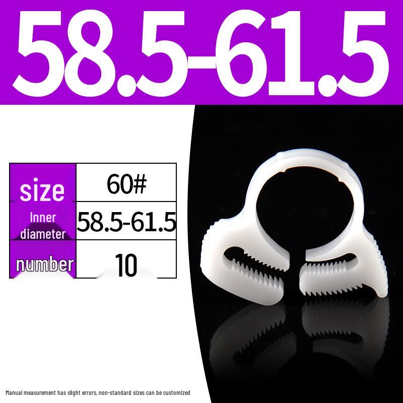 Plastic Pipe and Hose Clamp Clip