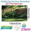 2D Garden Plant Wood Grid Fence Background Cloth Live Stream Photography Backdrop