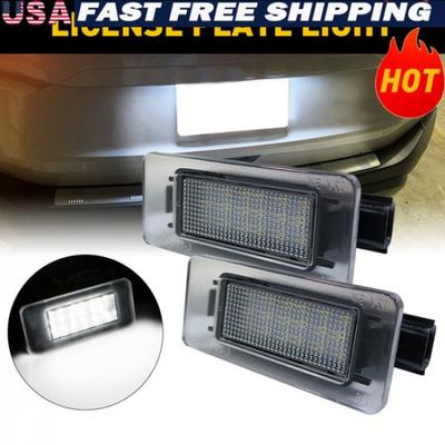White LED Plate License Light For   6Th  Nissan Gen Altima 18SMD