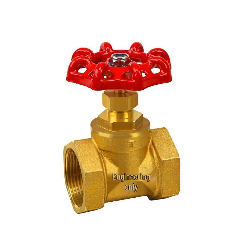 Brass Manual Lift Stop Valve with Internal Thread