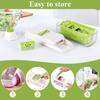 vegetable slicer and grater set Multi-function (white)